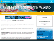 Tablet Screenshot of markttagfrankreich.com